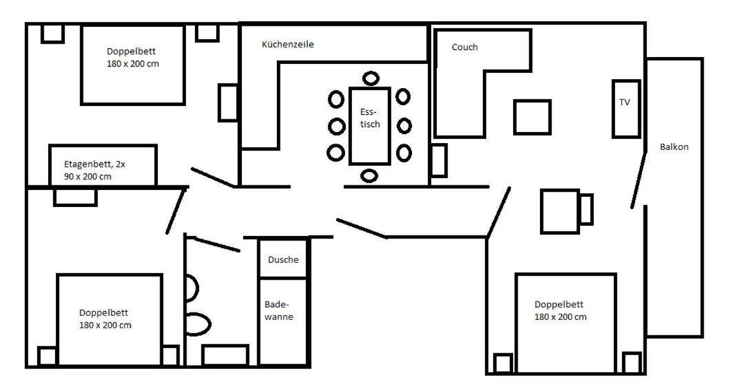 Ferienwohnung Glueckskinder Rust Exteriér fotografie